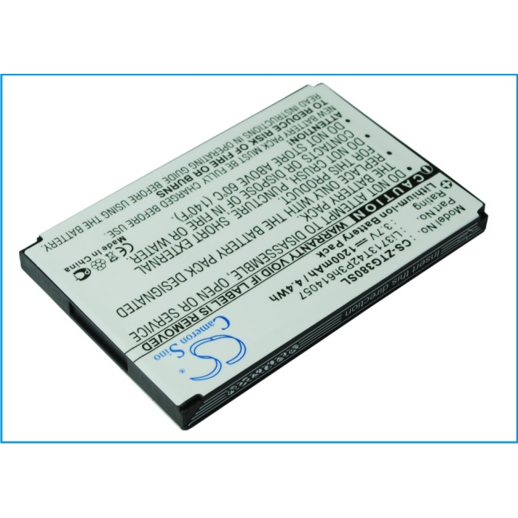 Battery Replaces Li3713T42P3h614057