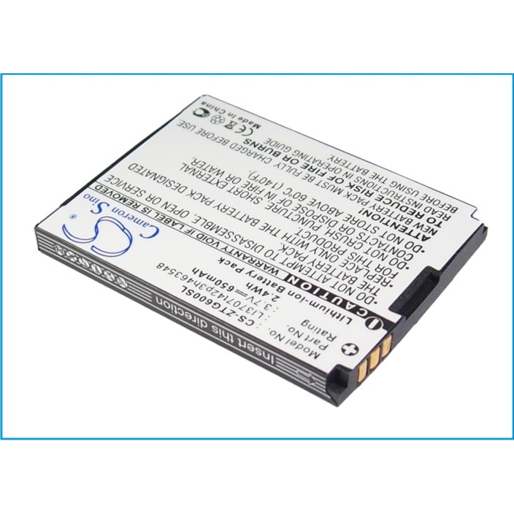 Batterie Sostituisce Li3704T42P3h463548