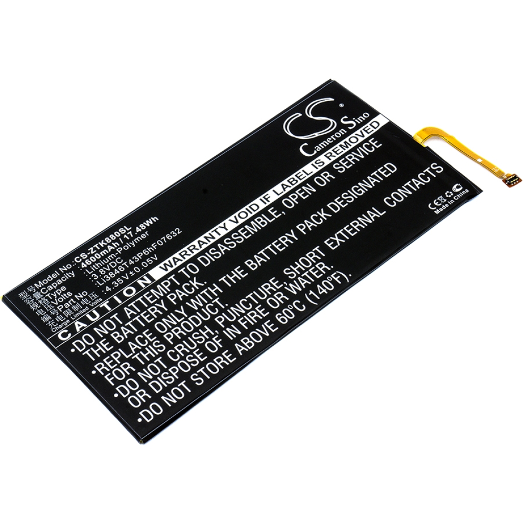 Sostituzione della batteria compatibile per ZTE LI3846T43P6HF07632