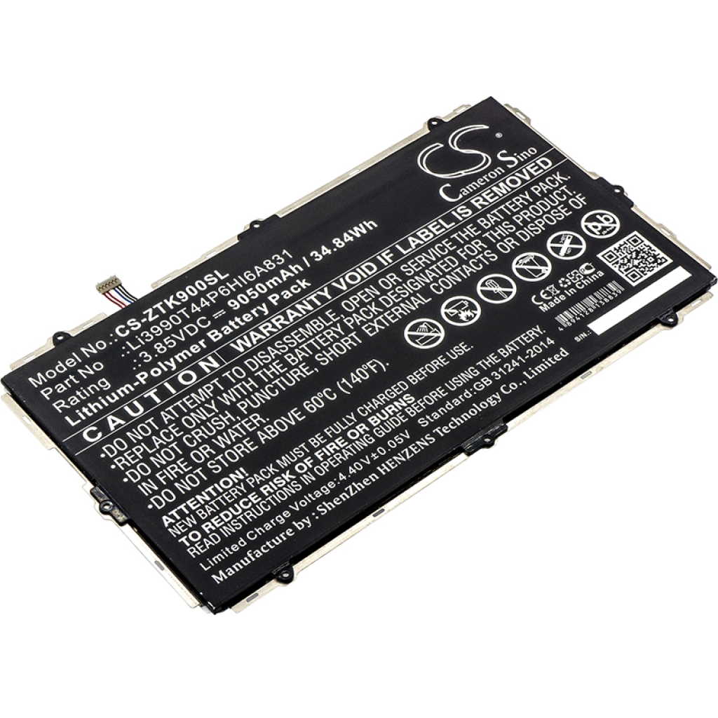 Sostituzione della batteria compatibile per ZTE LI3990T44P6HI6A831