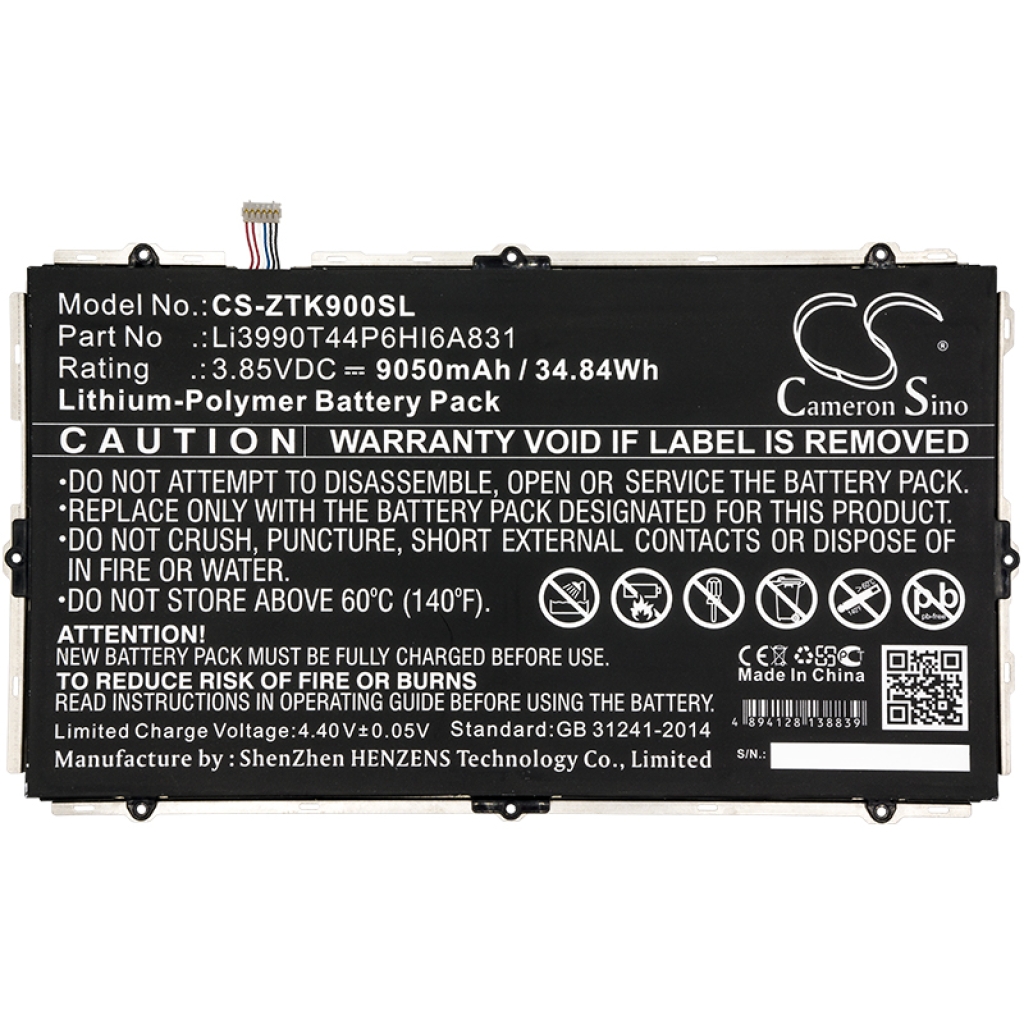 Batterie Sostituisce Li3990T44P6HI6A831