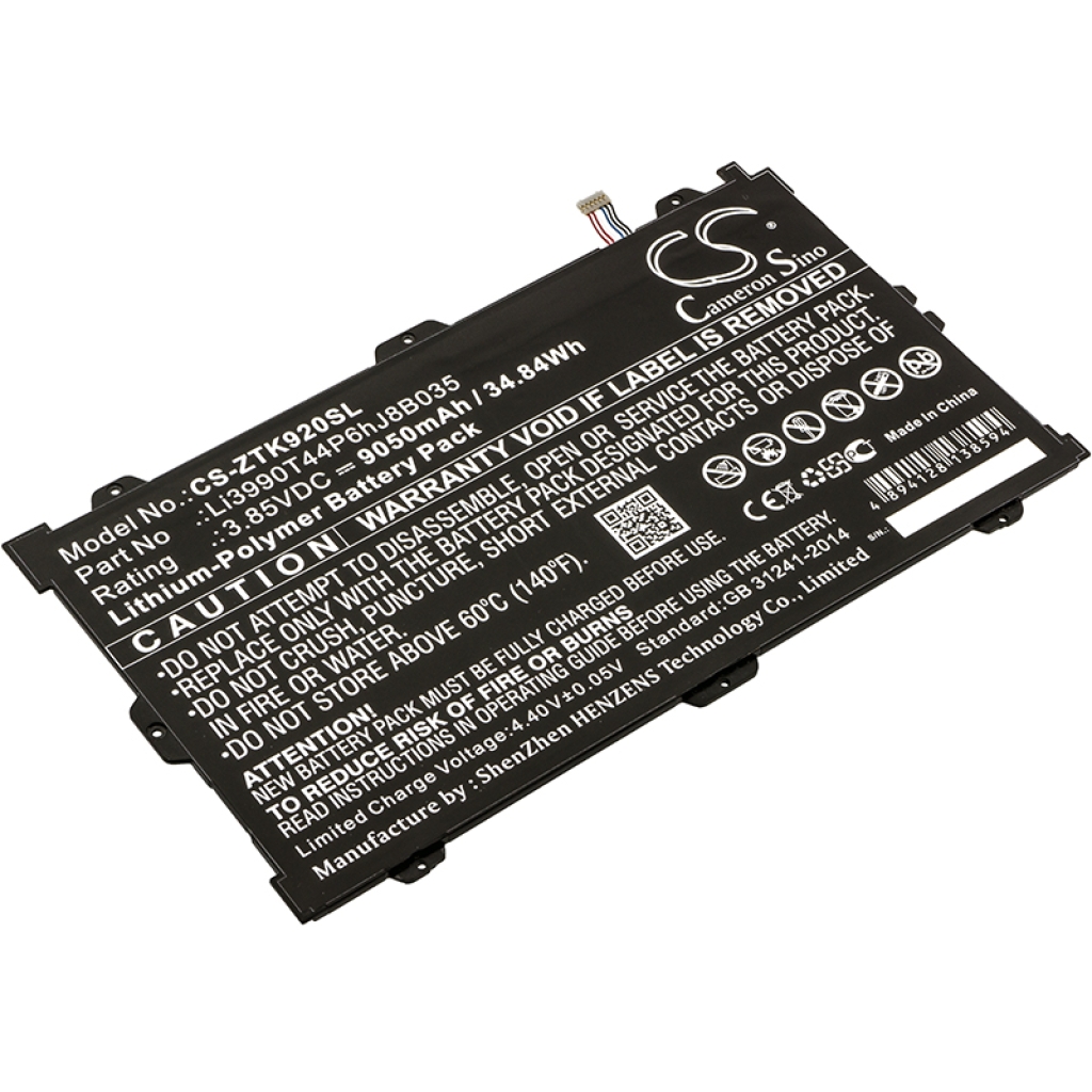 Sostituzione della batteria compatibile per ZTE LI3990T44P6HJ8B035