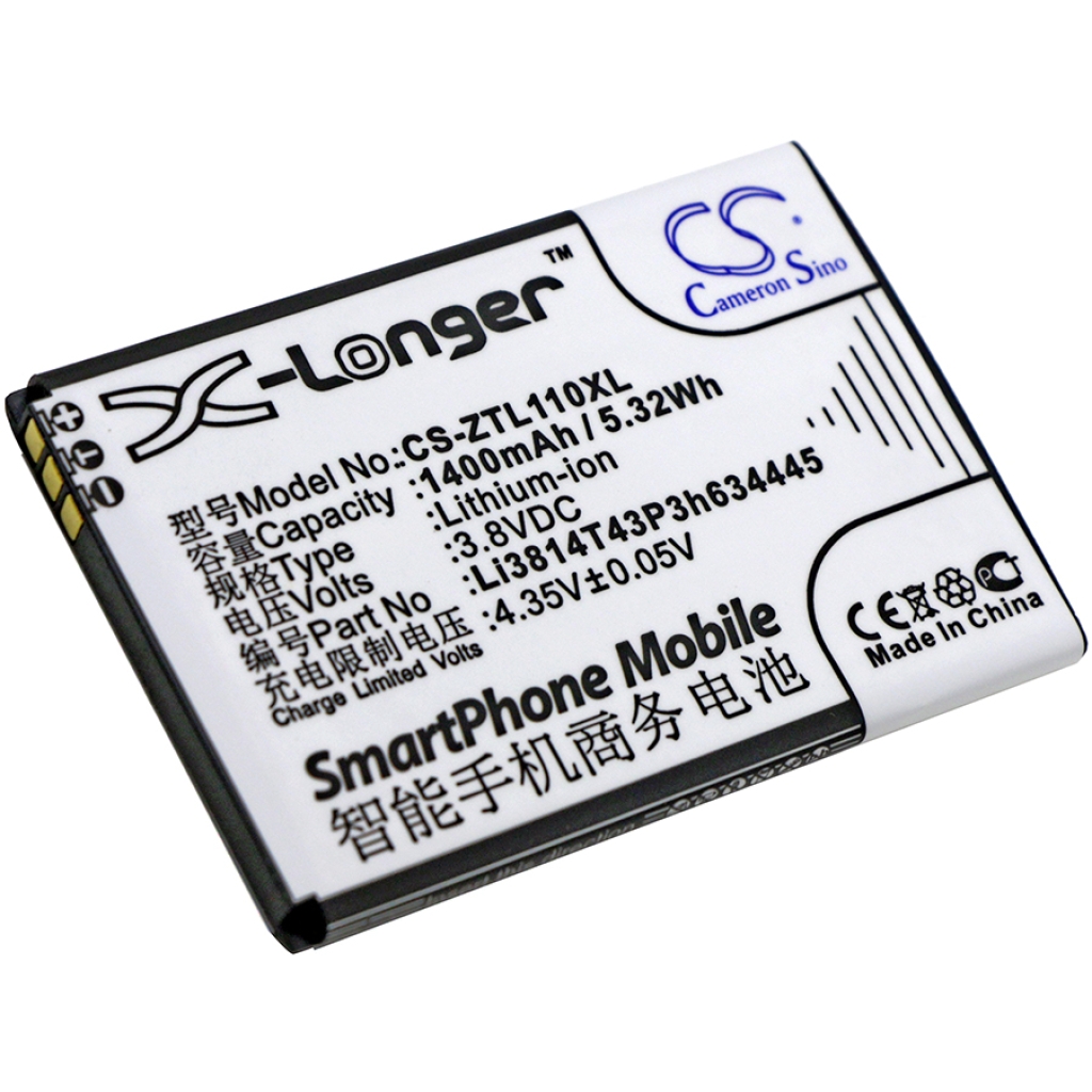 Batteria del telefono cellulare ZTE Blade L110 (CS-ZTL110XL)