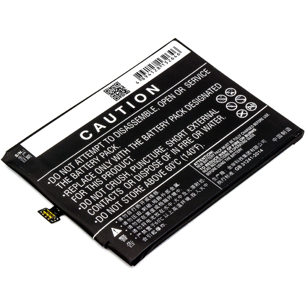 Sostituzione della batteria compatibile per ZTE LI3932T44P6H806139