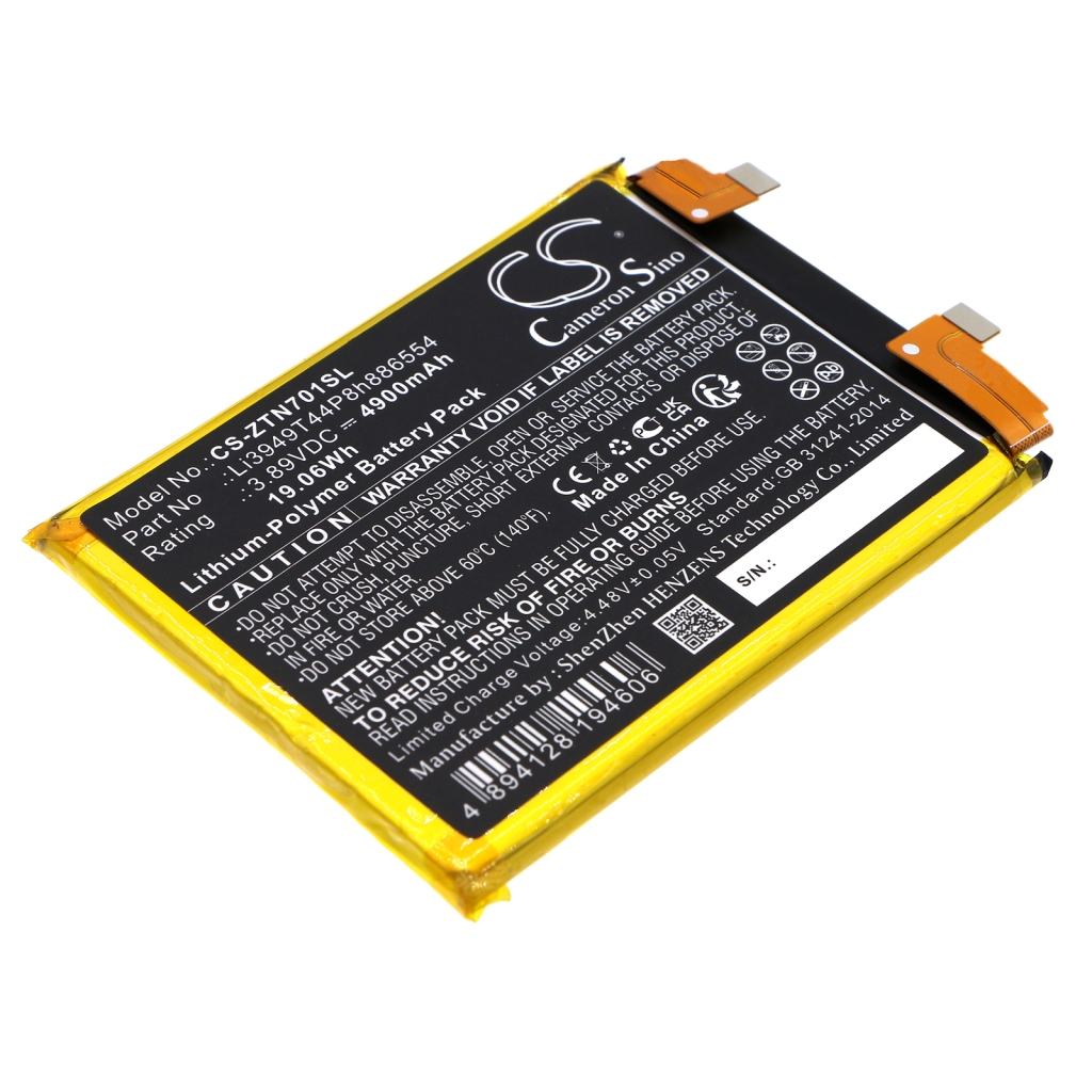 Batteria del telefono cellulare ZTE NX702J (CS-ZTN701SL)