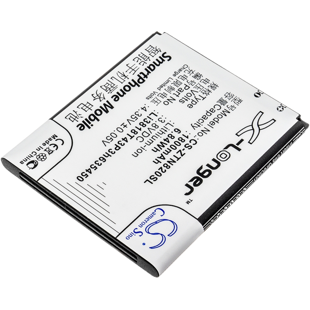 Sostituzione della batteria compatibile per ZTE LI3818T43P3H635450