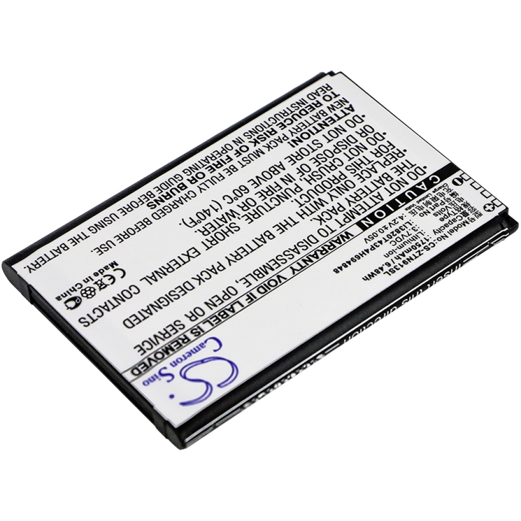 Batteria del telefono cellulare ZTE Prestige 2 (CS-ZTN913SL)