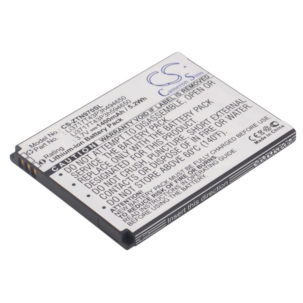 Batterie Sostituisce Li3717T43P3h494650