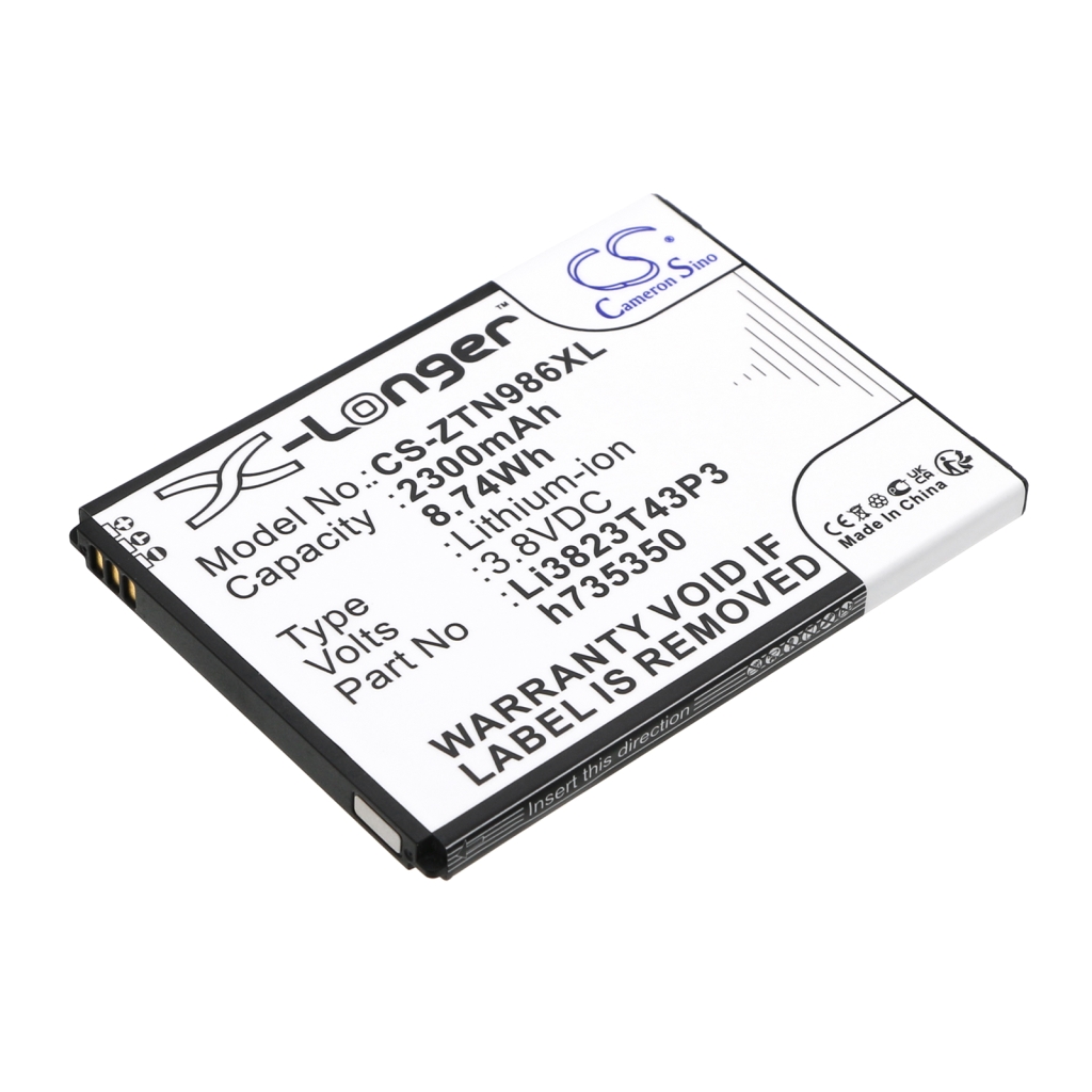 Batteria del telefono cellulare ZTE Z832