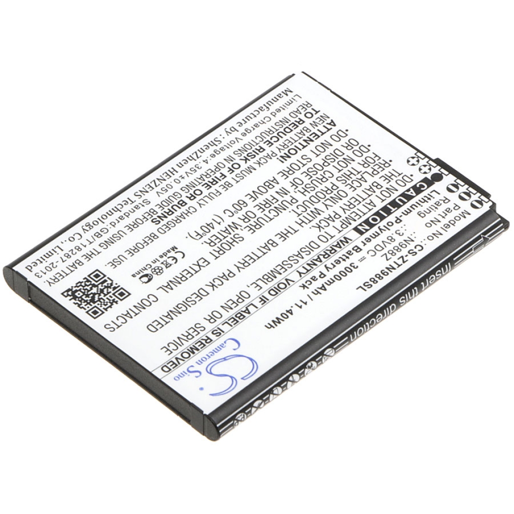 Batteria del telefono cellulare ZTE N988Z (CS-ZTN988SL)