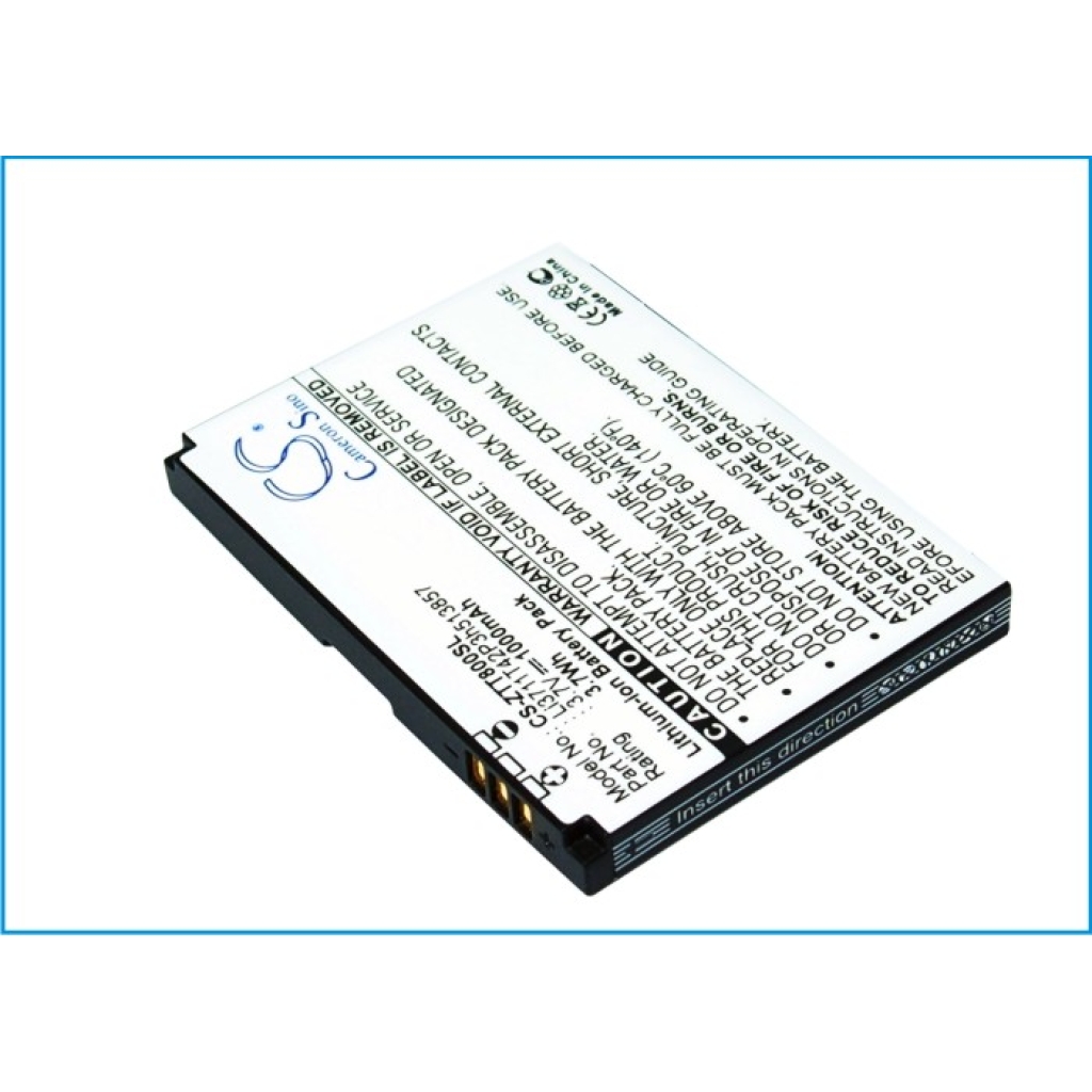 Compatible battery replacement for Vodafone LI3711T42P3H513857