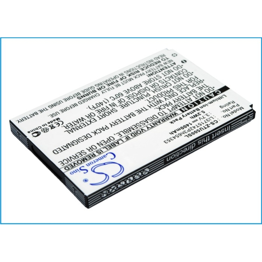 Sostituzione della batteria compatibile per ZTE LI3715T42P3H654353