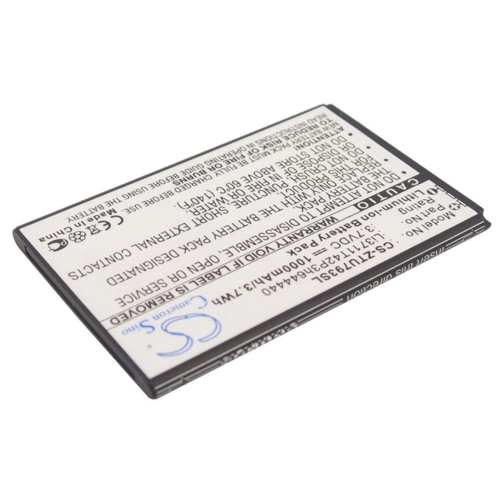 Sostituzione della batteria compatibile per ZTE LI3711T42P3H644440