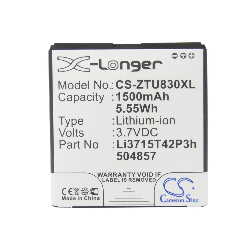 Batterie Sostituisce Li3715T42P3h504857-H