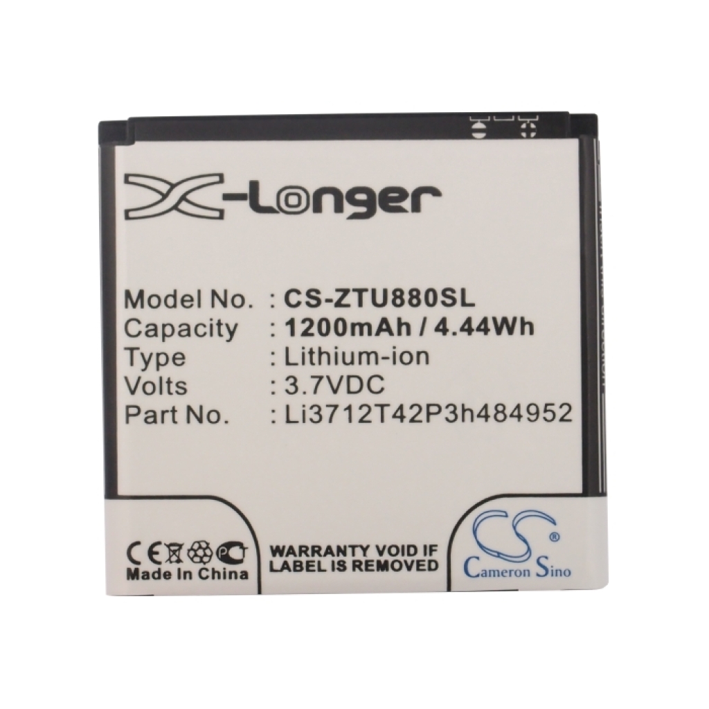 Batterie Sostituisce Li3712T42P3h484952