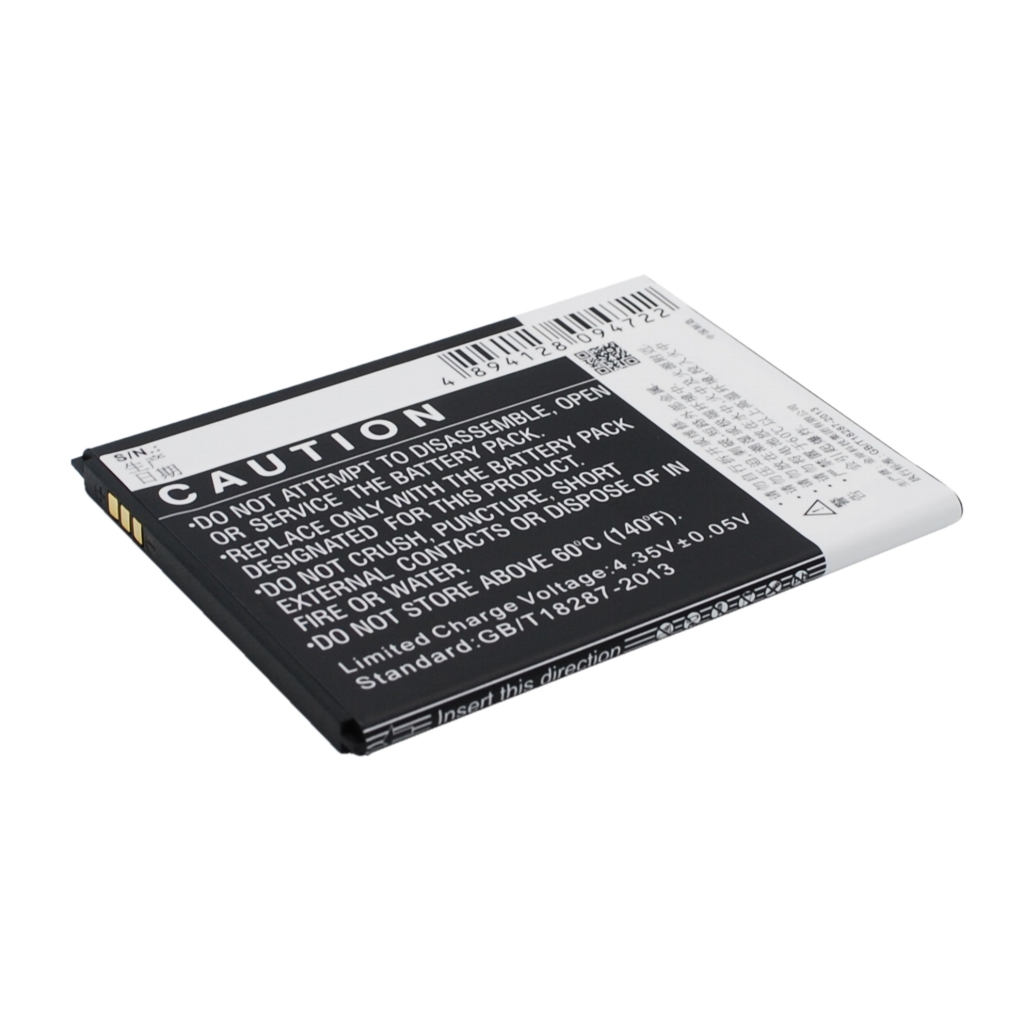 Batteria del telefono cellulare ZTE Q508U Dual SIM (CS-ZTU968SL)