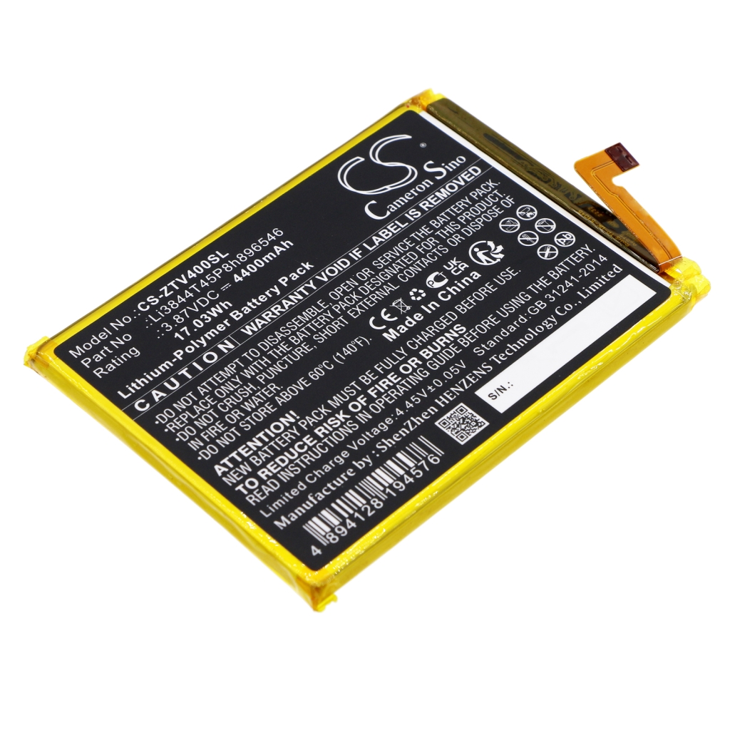 Sostituzione della batteria compatibile per ZTE LI3844T45P8H896546