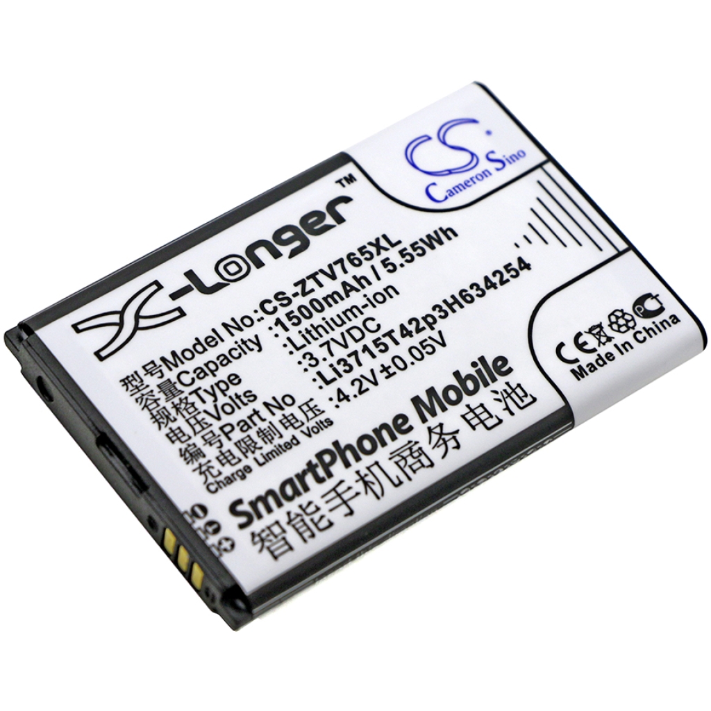 Batterie Sostituisce Li3715T42p3H634254