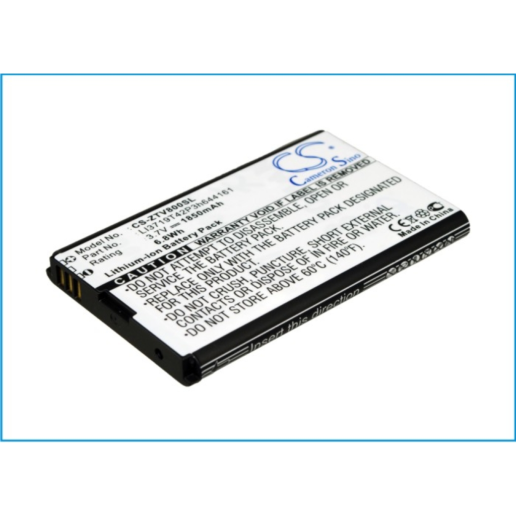 Batteria del telefono cellulare ZTE T82