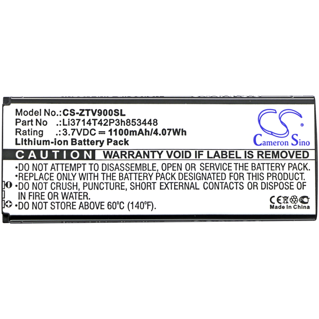 Batterie Sostituisce Li3714T42P3h853448