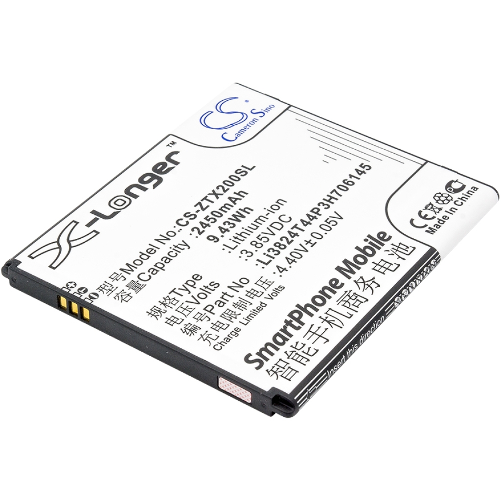 Sostituzione della batteria compatibile per ZTE LI3824T44P3H706145