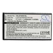 CS-ZTX501SL<br />Batterie per   sostituisce la batteria Li3715T42P3h734158