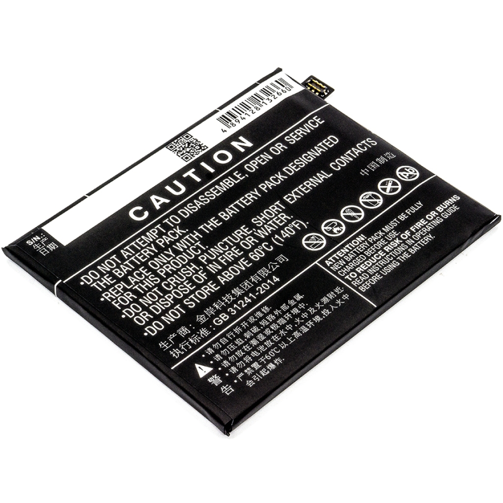 Batteria del telefono cellulare ZTE Nubia M2 (CS-ZTX551SL)