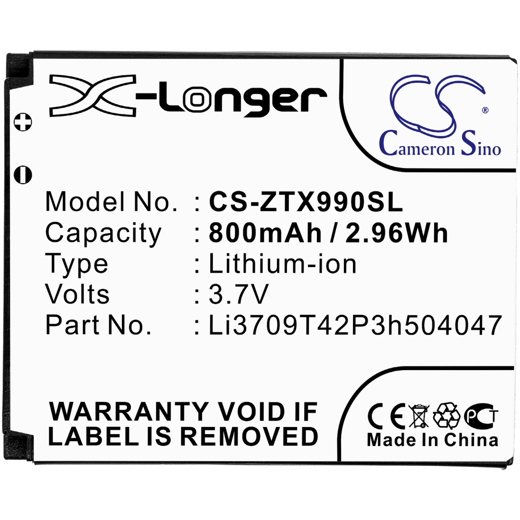 Batteria del telefono cellulare ZTE T2