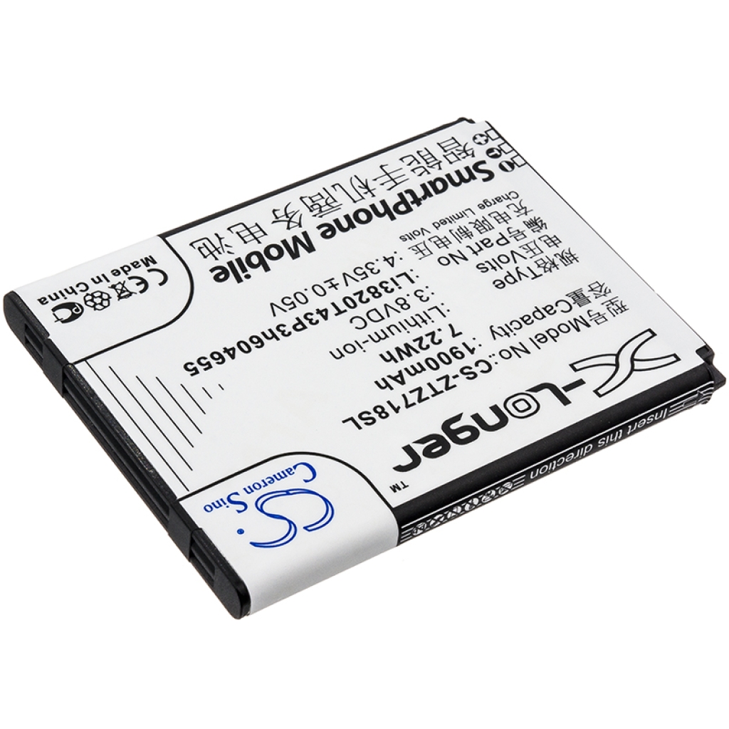 Batterie Sostituisce Li3820T43P3h604655