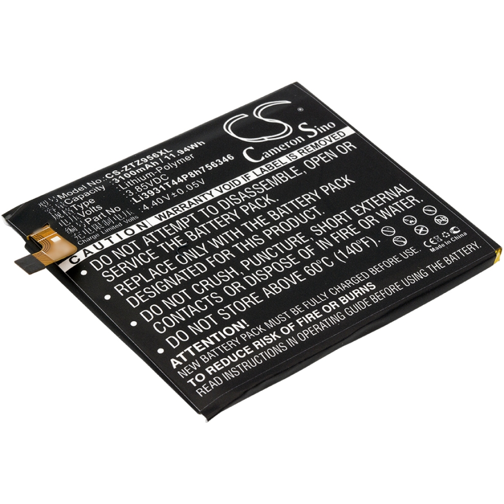 Batteria del telefono cellulare ZTE Axon 8 A2018 (CS-ZTZ956XL)