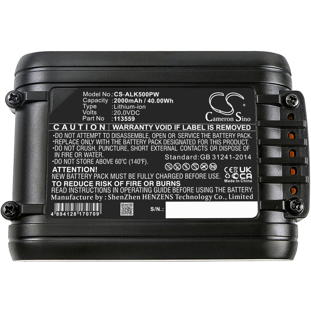 Batteria per elettroutensili Worx Landroid M1000 2019