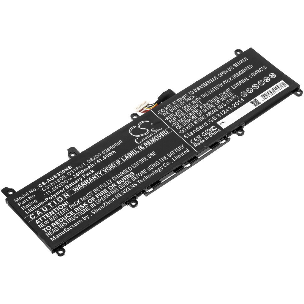 Batterie Sostituisce C31N1806