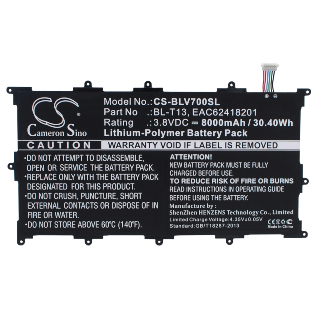 Batterie Sostituisce EAC62418201