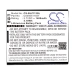 Batterie Sostituisce C535051145T