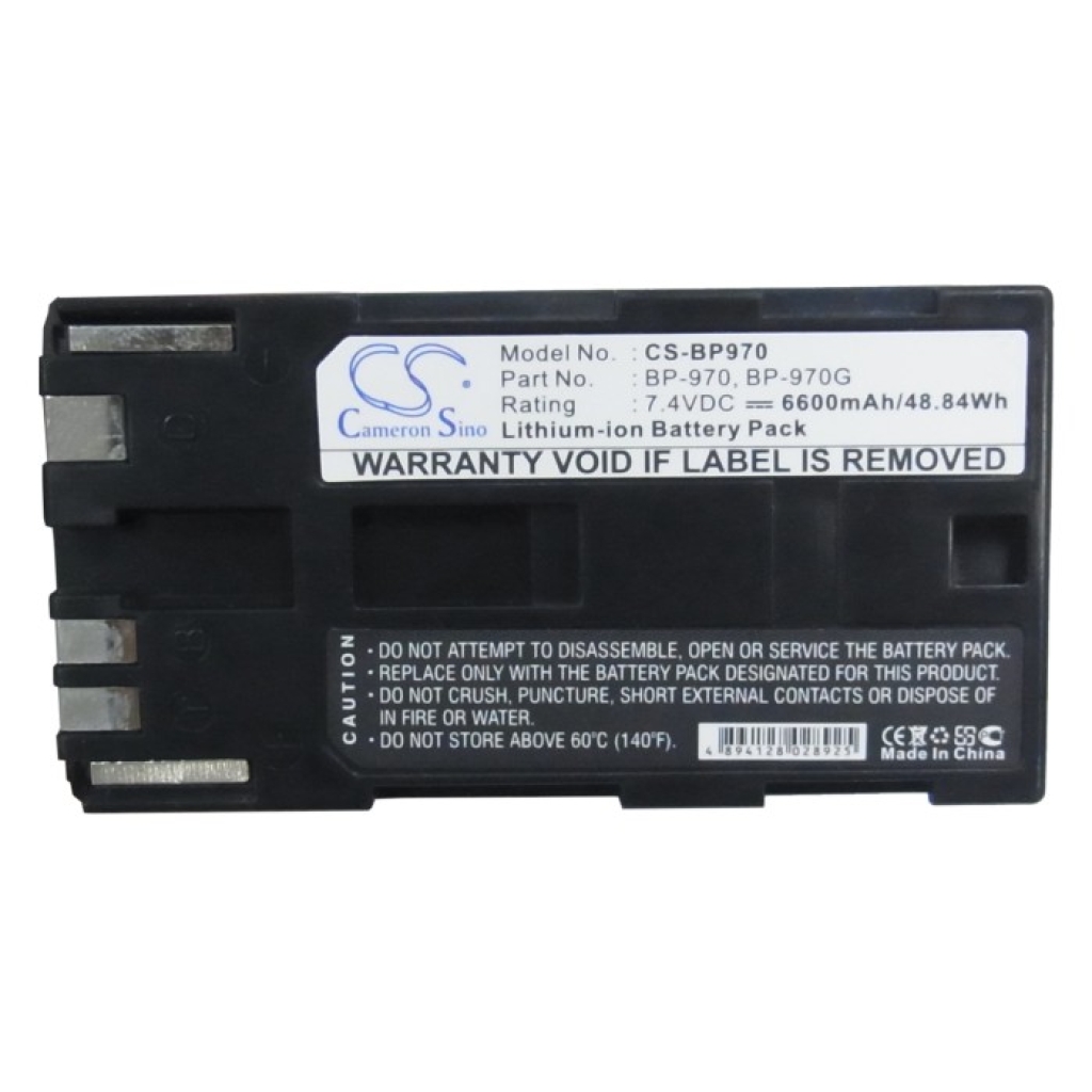 Batteria della fotocamera Canon XL1(with GOLD MOUNT)