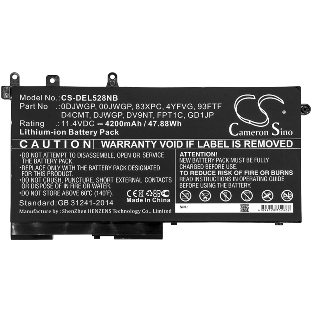 Batterie Sostituisce DJWGP