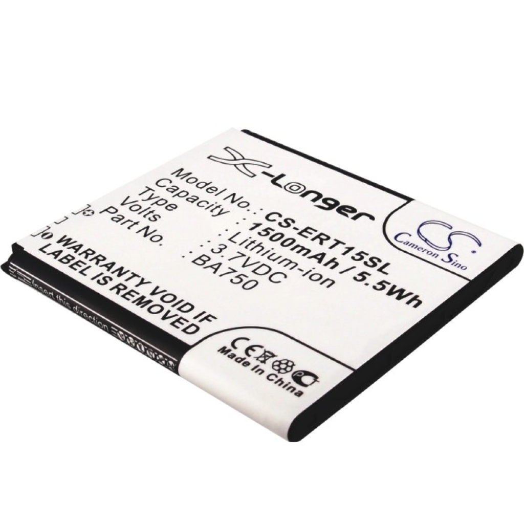 Batteria del telefono cellulare Sony Ericsson Xperia P