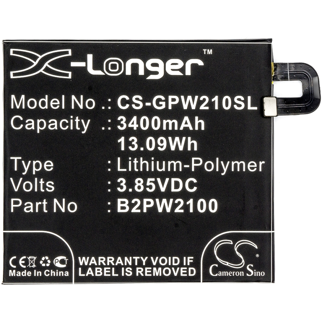 Batterie Sostituisce B2PW2100