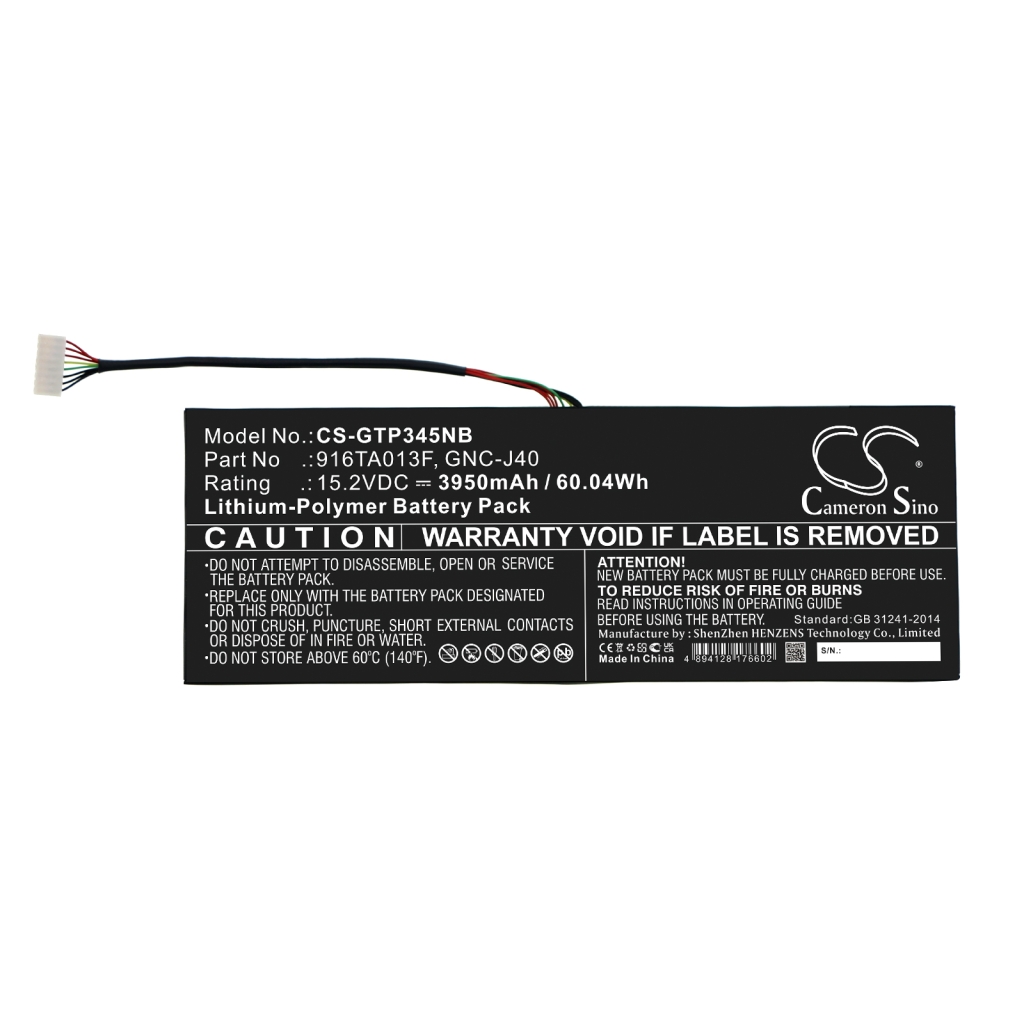 Batterie Sostituisce 961TA013F