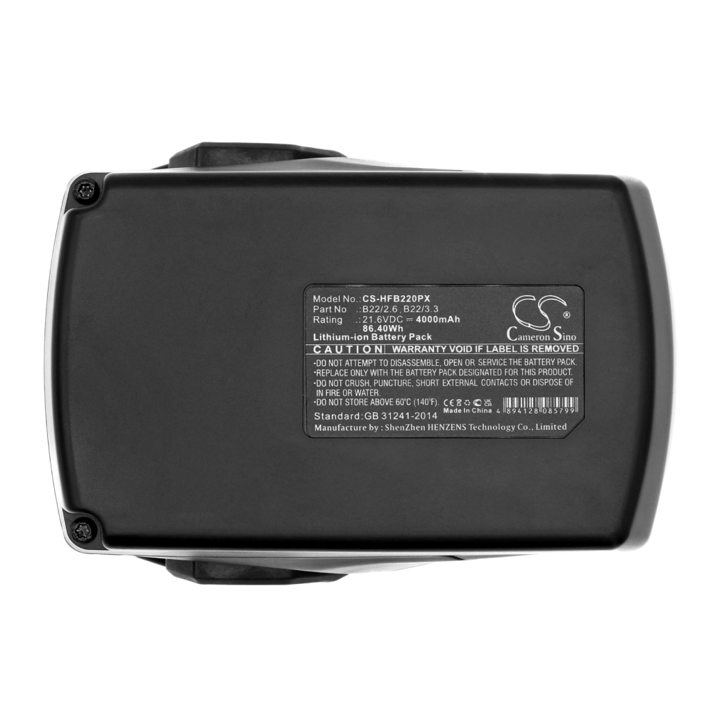 Batterie Sostituisce B22/3.3