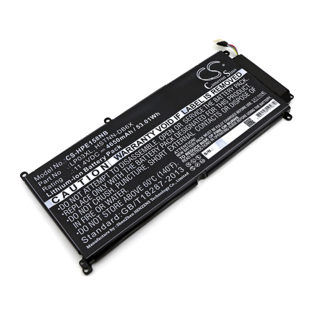 Batterie Sostituisce TPN-C122
