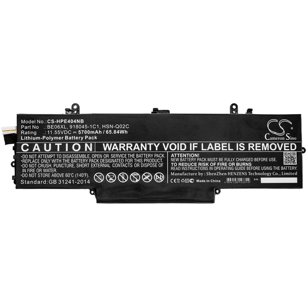 Batterie Sostituisce 918108-855