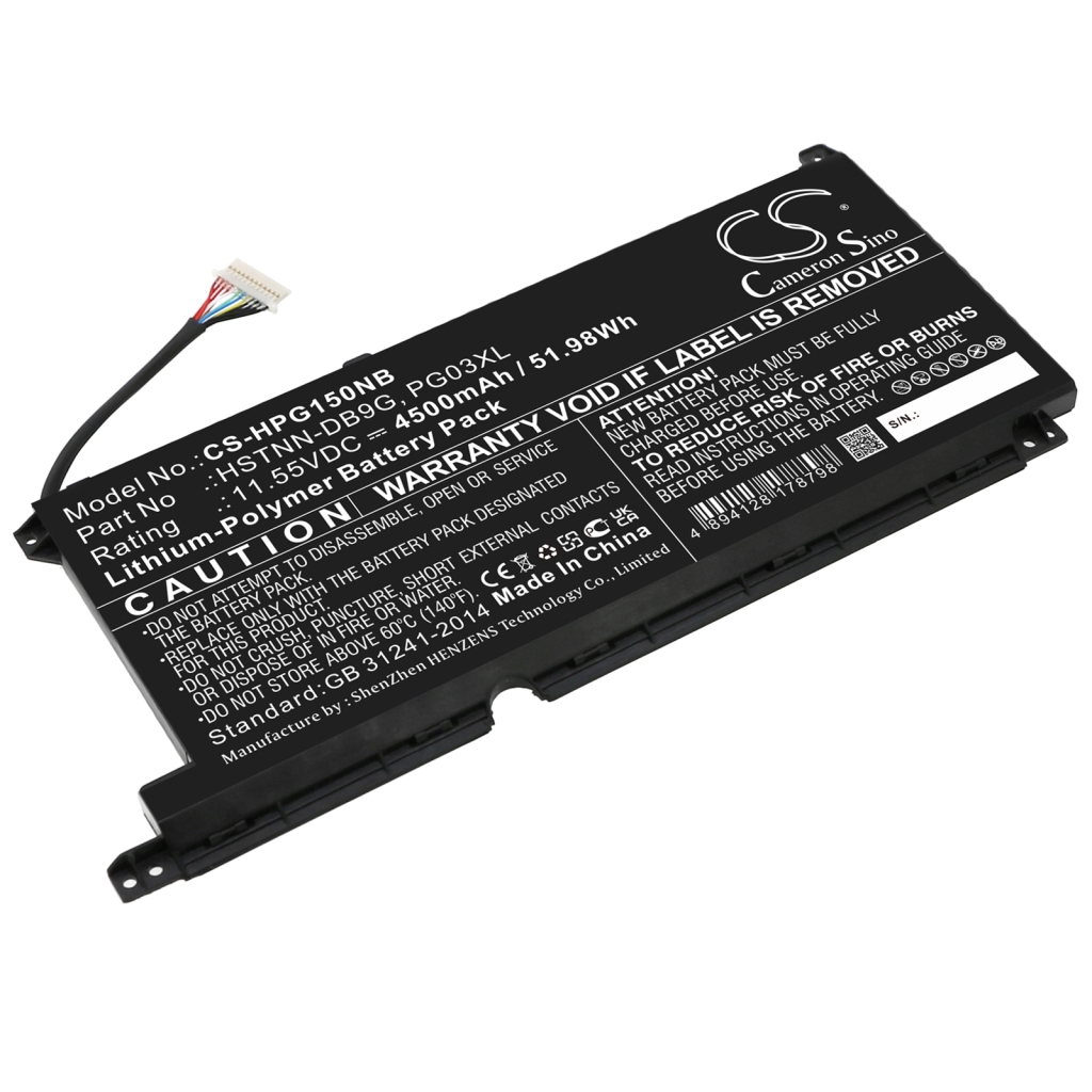 Batterie Sostituisce PG03052XL