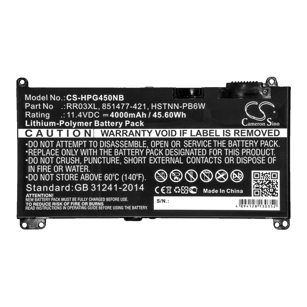 Batterie Sostituisce RR03XL