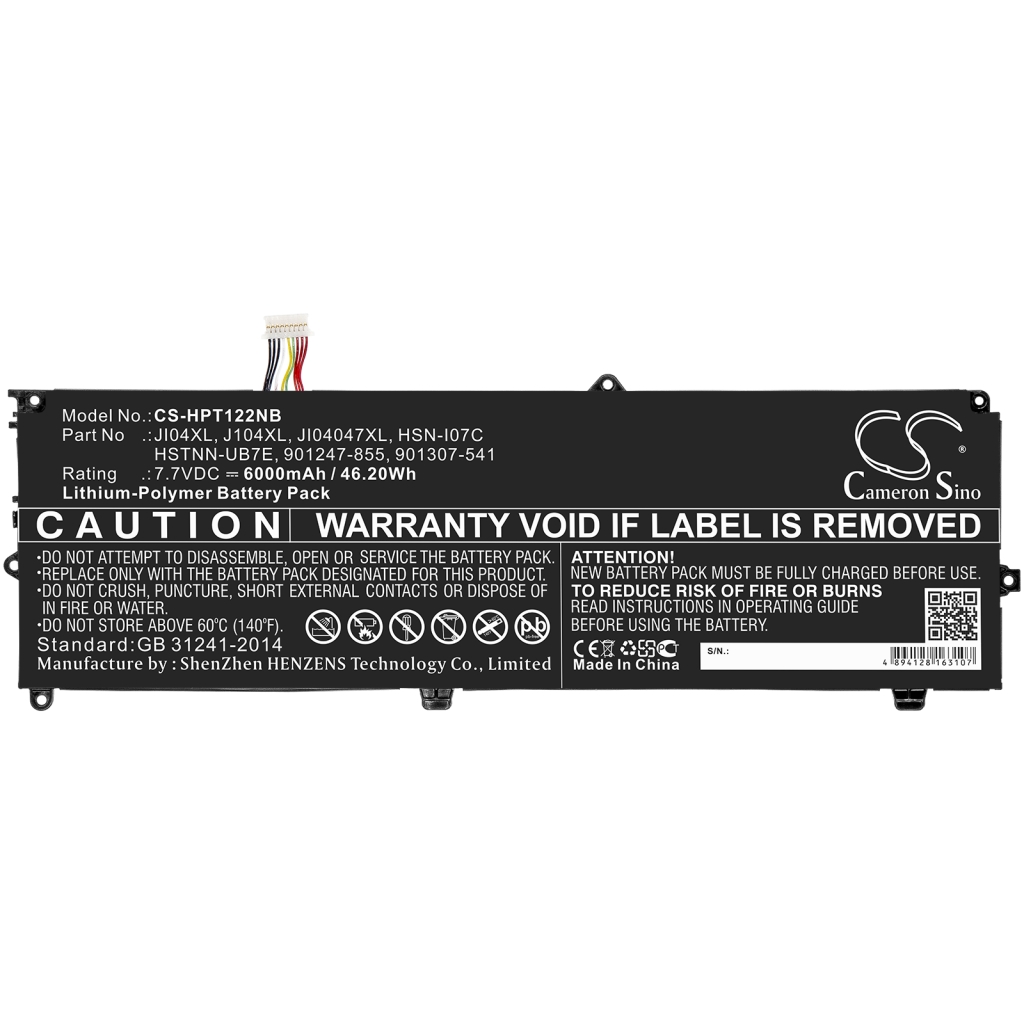 Batterie Sostituisce JI04047XL