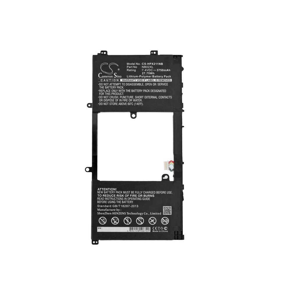 Batterie Sostituisce 726241-2C1