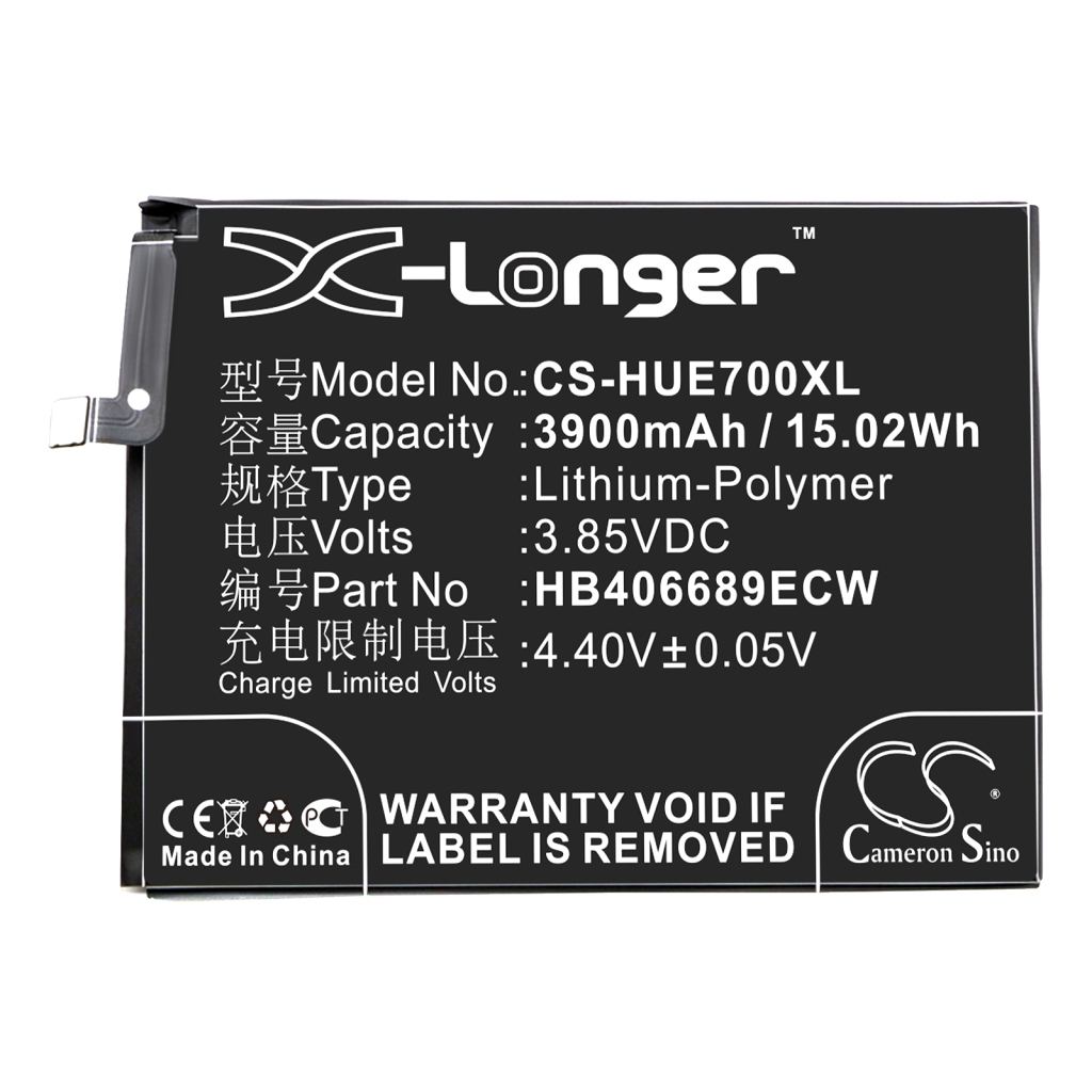 Batterie Sostituisce HB406689ECW