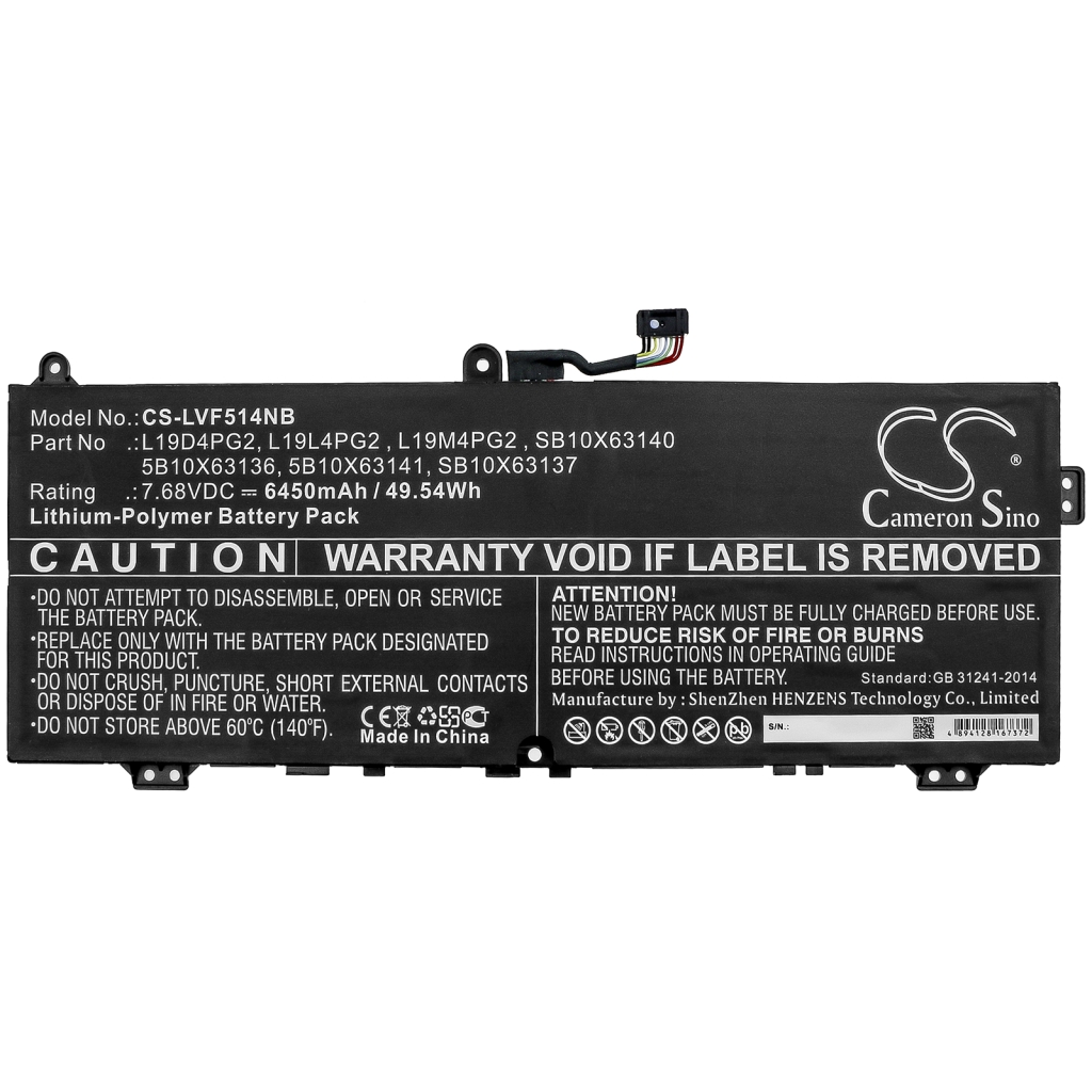Batterie Sostituisce SB10X63140