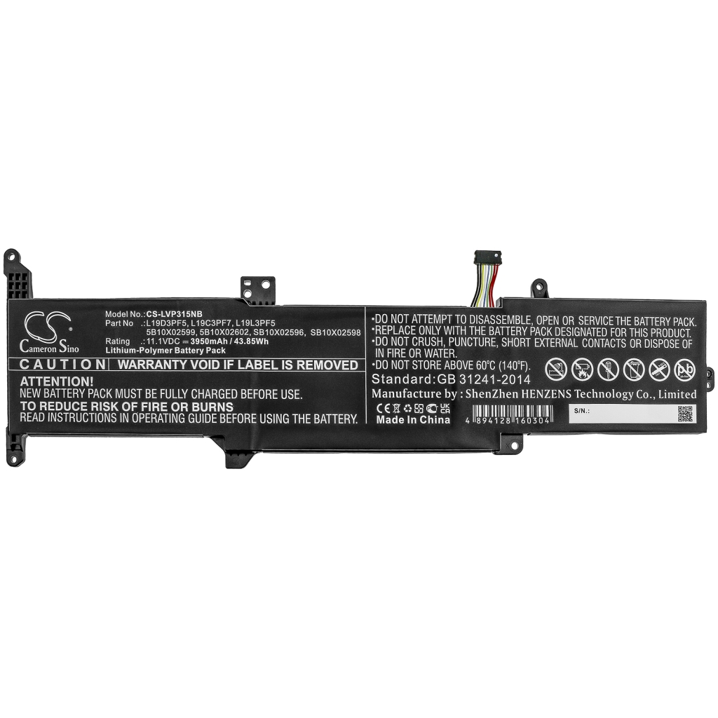 Batterie Sostituisce SB10X02598