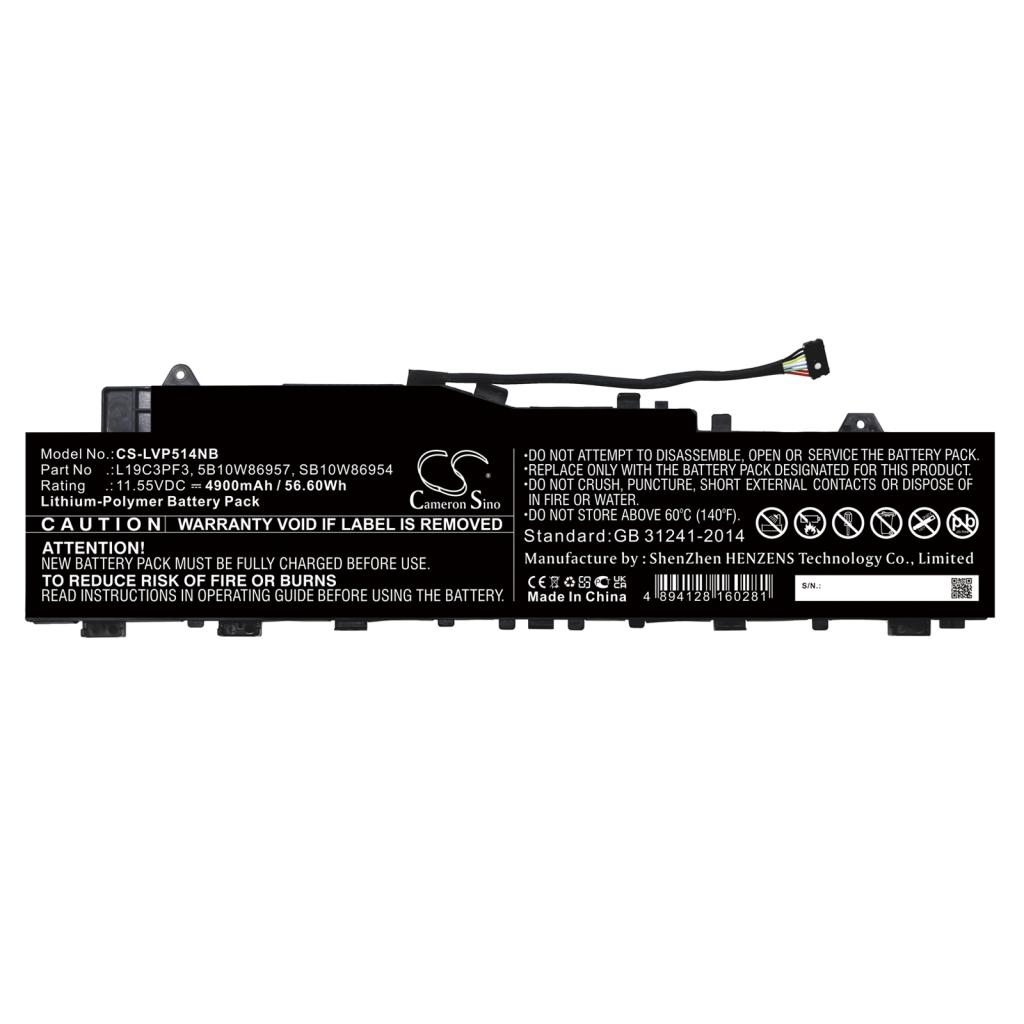 Batterie Sostituisce L19C3PF3